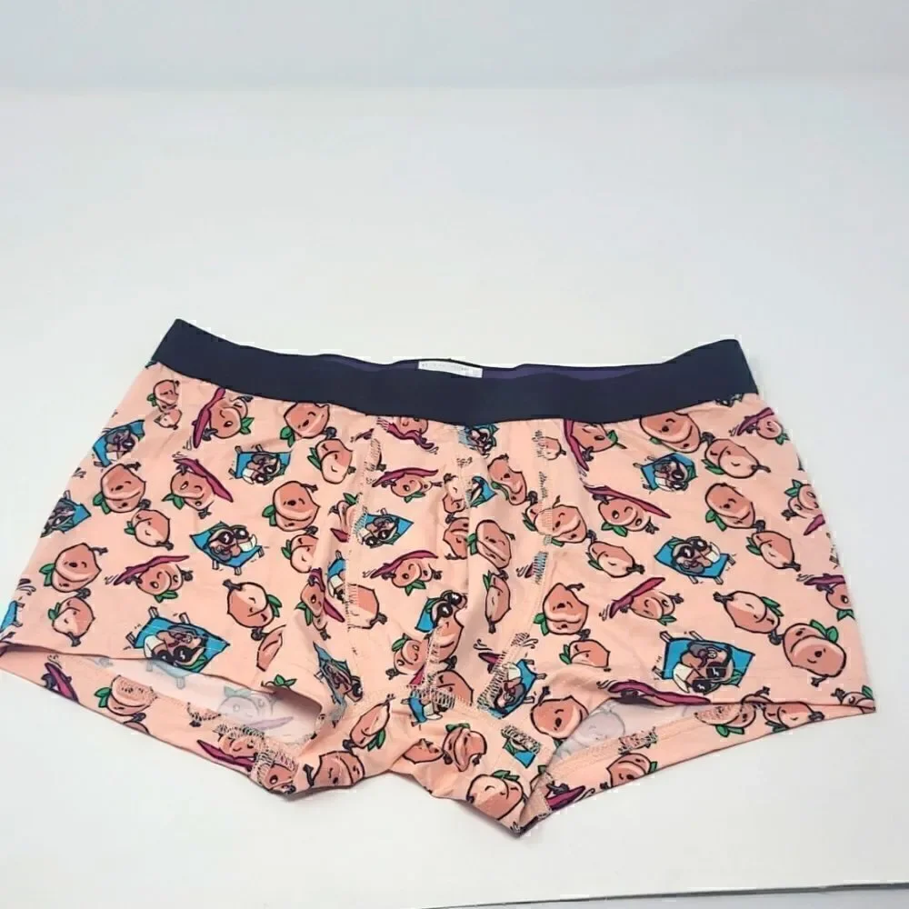 NEW MeUndies Peach Summer Boxer Briefs Underwear Mens Size Medium